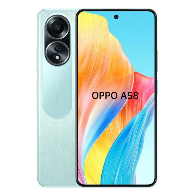 Смартфон OPPO A58 8/128GB светло-зеленый 100062422199