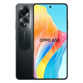 Смартфон OPPO A58 6/128GB, блестящий черный (CPH2577)