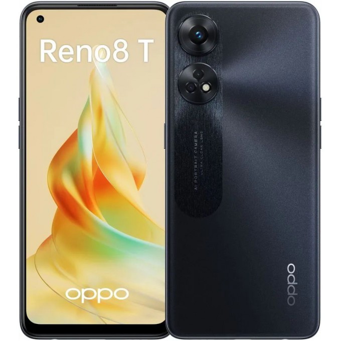 Смартфон OPPO Reno8 T 5G 8/256GB Midnight Black CPH2505